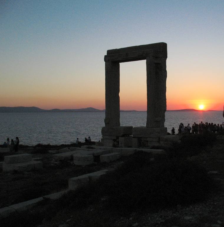 Naxos Portara View